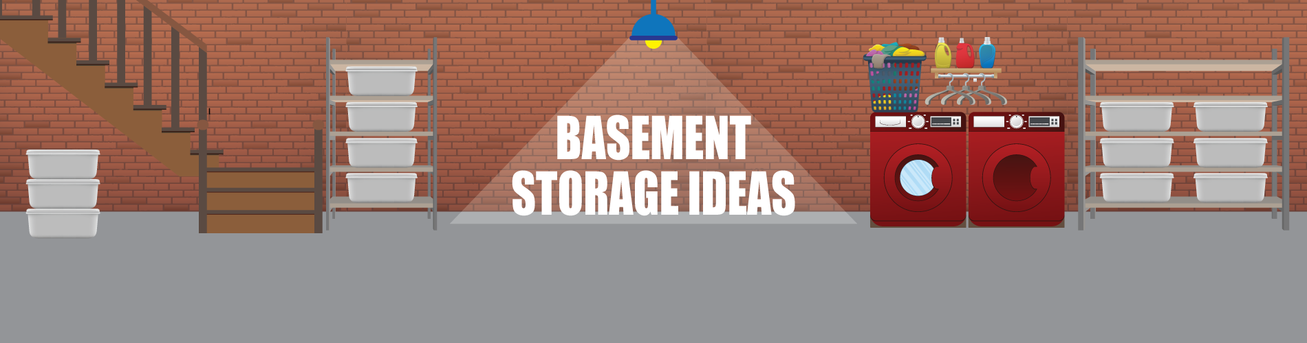 basement storage ideas from Rent-a-Space