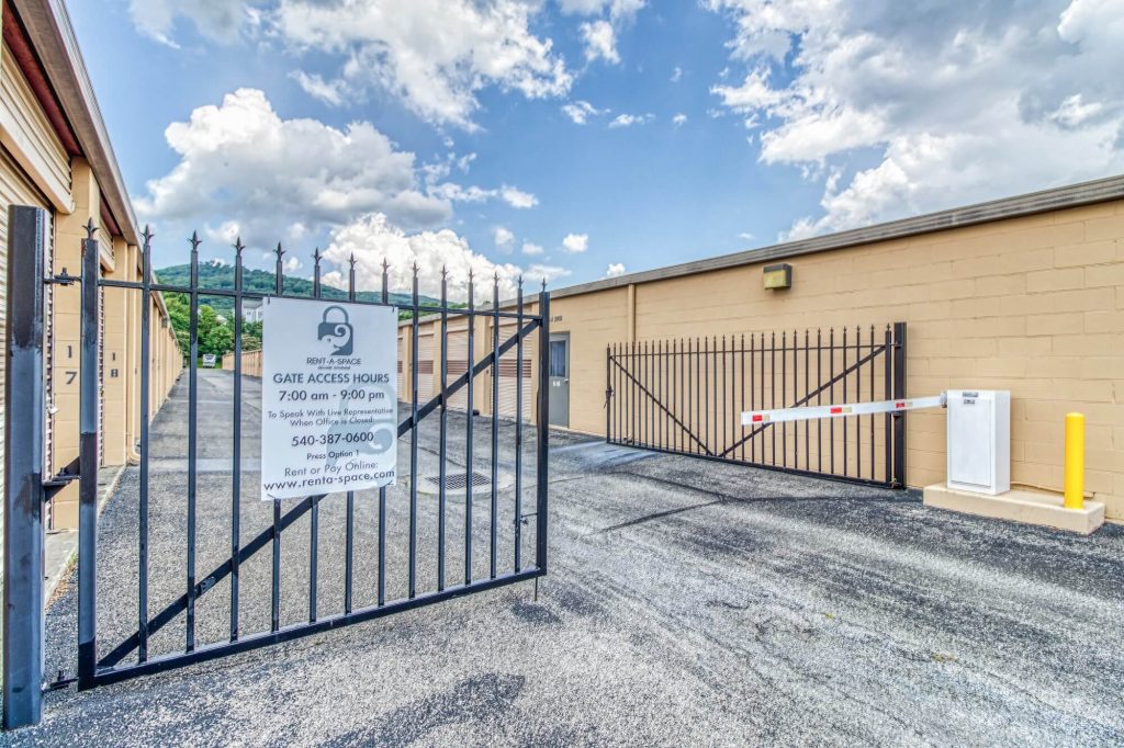 Gated Storage Facility in Salem Va