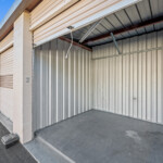 open drive-up storage unit at Rent-a-Space on Patrick Road in Roanoke, VA